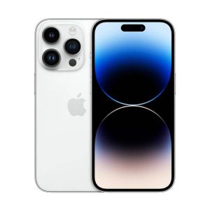 Apple iPhone 14 Pro 128GB (Excellent Condition)(B+) Renewed - Silver (Battery 80%+)