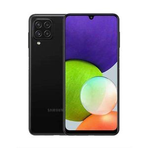 Samsung Galaxy A22 4G 128GB (Fair Condition)(C+) Renewed - Black (New Battery)