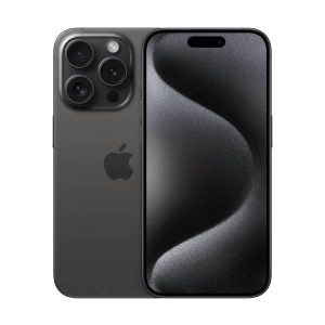 Apple iPhone 15 Pro 128GB (Fair Condition)(C+) Renewed - Black Titanium (Battery 85%+)