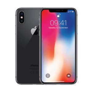 Apple iPhone X 64GB (Near New)(A) Renewed - Space Grey (New Battery)