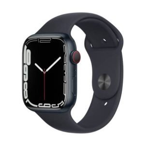 Apple Watch Series 7 Aluminum 45mm GPS+Cellular (Good Condition)(B-) Renewed - Midnight (Battery 80%+)