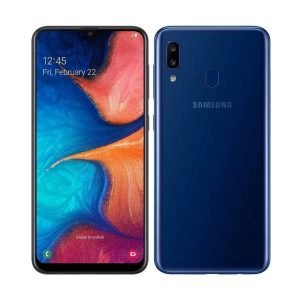 Samsung Galaxy A20 32GB (Good Condition)(B-) Renewed - Deep Blue (Battery 80%+)