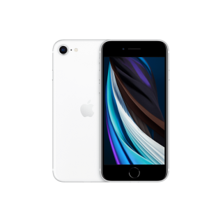 Apple iPhone SE2 64GB (Good Condition)(B-) Renewed - White (Battery 85%+)