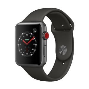 Apple Watch Series 3 Aluminum 38mm GPS (Good Condition)(B-) Renewed - Space Grey (Battery 80%+)