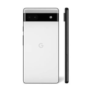 Google Pixel 6A 128GB (Near New)(A) Renewed - Chalk (Battery 85%+)
