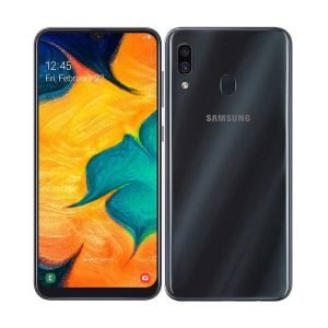 Samsung Galaxy A30 32GB (Good Condition)(B-) Renewed - Black (Battery 80%+)