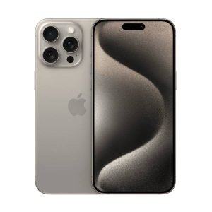 Apple iPhone 15 Pro 128GB (Near New)(A) Renewed - Natural Titanium (New Battery)