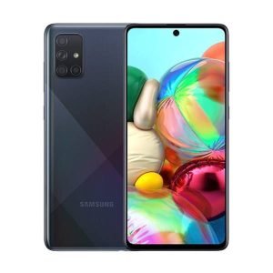 Samsung Galaxy A71 128GB (Excellent Condition)(B+) Renewed - Prism Crush Black (New Battery)