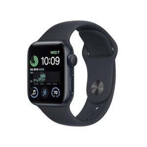 Apple Watch Series SE2 2022 Aluminum 40mm GPS (Excellent Condition)(B+) Renewed - Midnight (Battery 80%+)