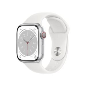 Apple Watch Series 8 Aluminum 45mm GPS (Good Condition)(B-) Renewed - Silver (Battery 80%+)