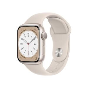Apple Watch Series 8 Aluminum 41mm GPS (Fair Condition)(C+) Renewed - Starlight (Battery 80%+)