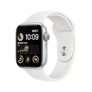 Apple Watch SE2 Aluminum 44mm GPS (Near New)(A) Renewed - Silver (Battery 80%+)