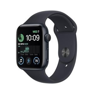 Apple Watch Series SE2 2022 Aluminum 44mm GPS (Fair Condition)(C+) Renewed - Midnight (Battery 80%+)