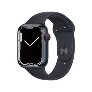 Apple Watch Series 7 Aluminum 45mm GPS+Cellular (Fair Condition)(C+) Renewed - Graphite (Battery 80%+)