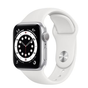 Apple Watch Series 6 Aluminum 40mm GPS (Good Condition)(B-) Renewed - Silver (Battery 80%+)