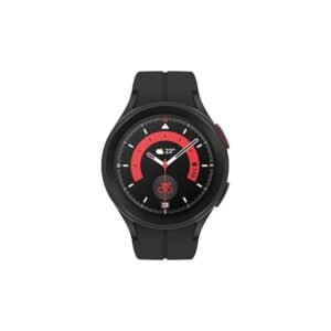 Samsung Galaxy Watch Series 5 Pro Titanium 45mm GPS+Cellular (Fair Condition)(C+) Renewed - Black Titanium (Battery 80%+)