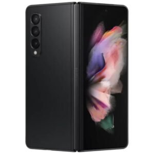 Samsung Galaxy Z Fold 3 256GB (Excellent Condition)(B+) Renewed - Phantom Black (Battery 85%+)