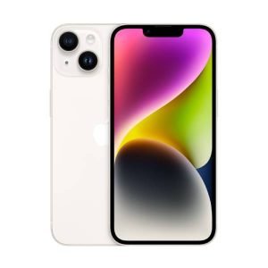 Apple iPhone 14 128GB (Near New)(A) Renewed - Starlight (New Battery)