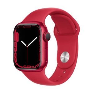 Apple Watch Series 7 Aluminum 45mm GPS (Good Condition)(B-) Renewed - Red (Battery 80%+)
