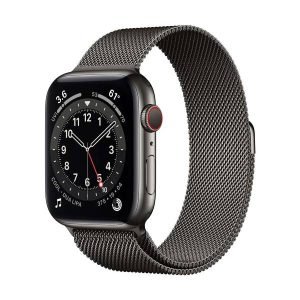 Apple Watch Series 6 Aluminum 44mm GPS (Good Condition)(B-) Renewed - Graphite (Battery 80%+)