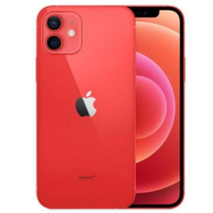 Apple iPhone 12 64GB (Near New)(A) Renewed - Red (New Battery)