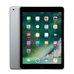 Apple iPad 5th Gen 128GB Cellular (Good Condition)(B-) Renewed - Space Grey (New Battery)