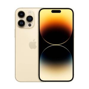 Apple iPhone 14 Pro Max 256GB (Excellent Condition)(B+) Renewed - Gold (New Battery)