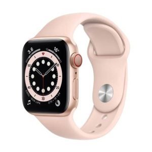 Apple Watch Series 6 Aluminum 40mm GPS+Cellular (Good Condition)(B-) Renewed - Rose Gold (Battery 80%+)