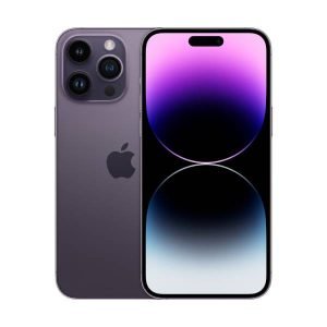 Apple iPhone 14 Pro Max 128GB (Near New)(A) Renewed - Deep Purple (New Battery)