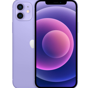 Apple iPhone 12 128GB (Good Condition)(B-) Renewed - Purple (New Battery)