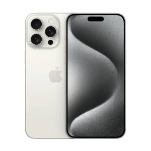 Apple iPhone 15 Pro 256GB (Near New)(A) Renewed - White Titanium (Battery 80%+)