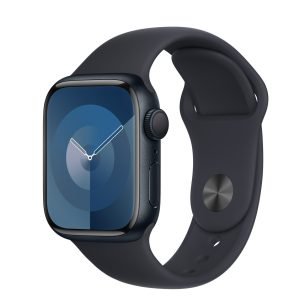Apple Watch Series 9 Aluminum 41mm GPS (Excellent Condition)(B+) Renewed - Midnight (Battery 80%+)