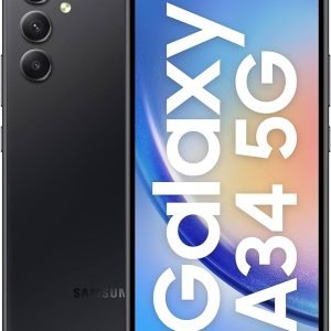 Samsung Galaxy A34 5G 128GB (Good Condition)(B-) Renewed - Graphite (Battery 85%+)