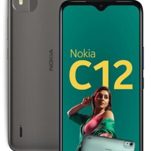 Nokia C12 64GB (Near New)(A) Renewed - Charcoal (Battery 80%+)