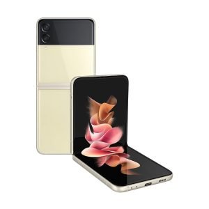 Samsung Galaxy Z Flip 3 256GB (Near New)(A) Renewed - Cream (Battery 85%+)