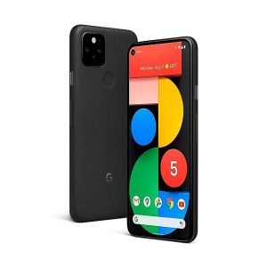 Google Pixel 4A 5G 128GB (Needs TLC)(C-) Renewed - Just Black (Battery 70%+)
