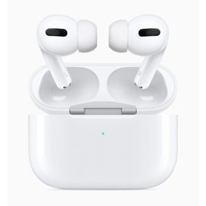 Apple AirPods Pro 1 (Wireless Charging Case) (Good Condition)(B-) Renewed - White (Battery 85%+)