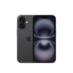 Apple iPhone 16 128GB (Good Condition)(B-) Renewed - Black (Battery 85%+)