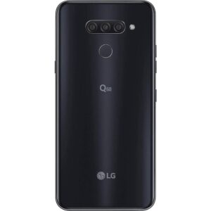 LG Q60 64GB (Good Condition)(B-) Renewed - Aurora Black (Battery 80%+)
