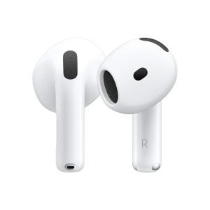 Apple AirPods 4 (Wireless Charging Case) (Good Condition)(B-) Renewed - White (Battery 85%+)