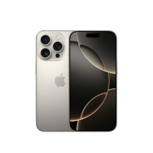 Apple iPhone 16 Pro 128GB (Near New)(A) Renewed - Natural Titanium (Battery 85%+)