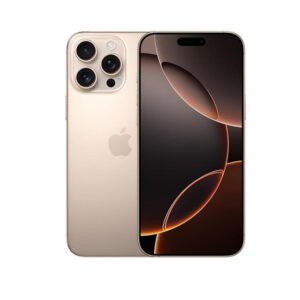 Apple iPhone 16 Pro Max 512GB (Excellent Condition)(B+) Renewed - Desert Titanium (Battery 85%+)