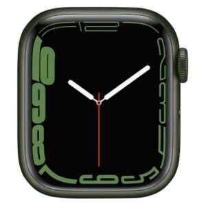 Apple Watch Series 7 Aluminum 41mm GPS (Excellent Condition)(B+) Renewed - Green (Battery 80%+) + Apple Watch Band - Midnight (Sport Band)