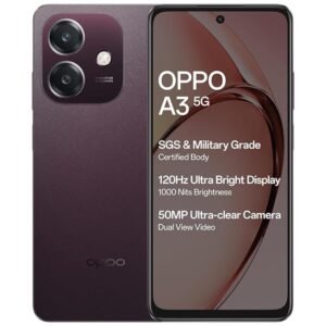 Oppo A3 128GB (Near New)(A) Renewed - Nebula Red (Battery 80%+)
