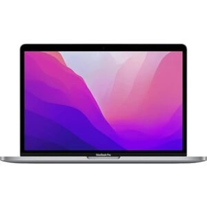 Apple Macbook Pro 13.3-inch 2022 (A2338) - M2/8GB RAM/256GB (Good Condition)(B-) Renewed - Space Grey (Battery 85%+)