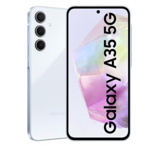 Samsung Galaxy A35 5G 128GB (Good Condition)(B-) Renewed - Iceblue (New Battery)