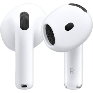 Apple AirPods 4 (Wireless Charging Case) (Fair Condition)(C+) Renewed - White (Battery 85%+)