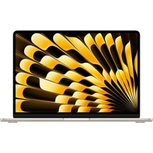 Apple Macbook Air 13-inch 2025 (M4 Chip) (A3240) 16GB RAM/256GB (Excellent Condition)(B+) Renewed - Starlight (New Battery)
