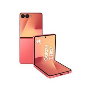 Samsung Galaxy Z Flip 7 256GB (Near New)(A) Renewed - Coral Red (New Battery)