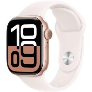 Apple Watch Series 10 Aluminum 42mm GPS (Needs TLC)(C-) Renewed - Rose Gold (Battery 70%+)